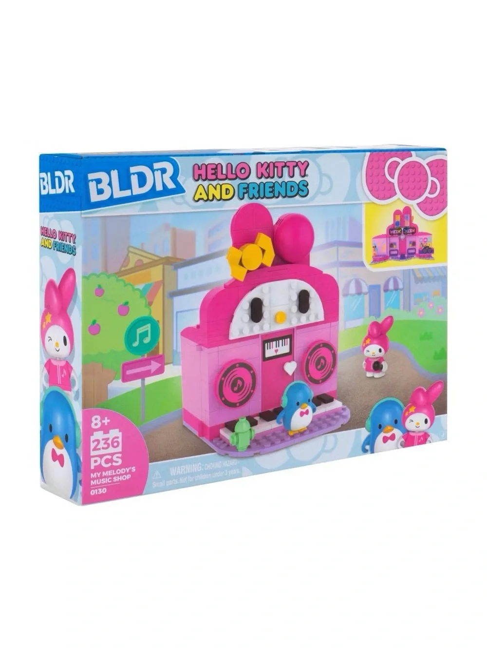 BLDR Hello Kitty and Friends My Melody’s Music Shop